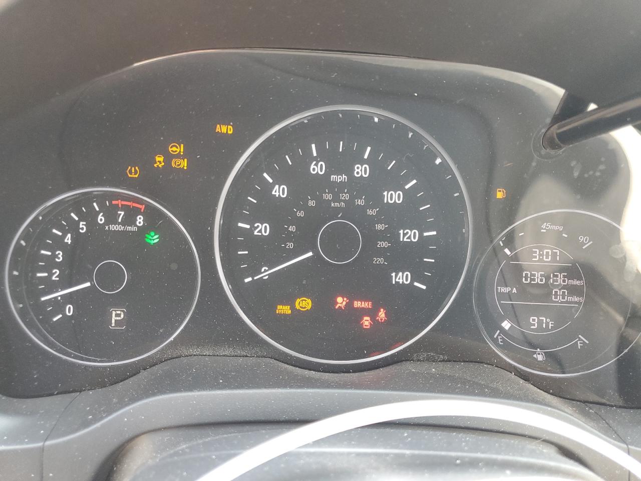 2019 Honda Hr-V Lx VIN: 3CZRU6H36KG721803 Lot: 63497244