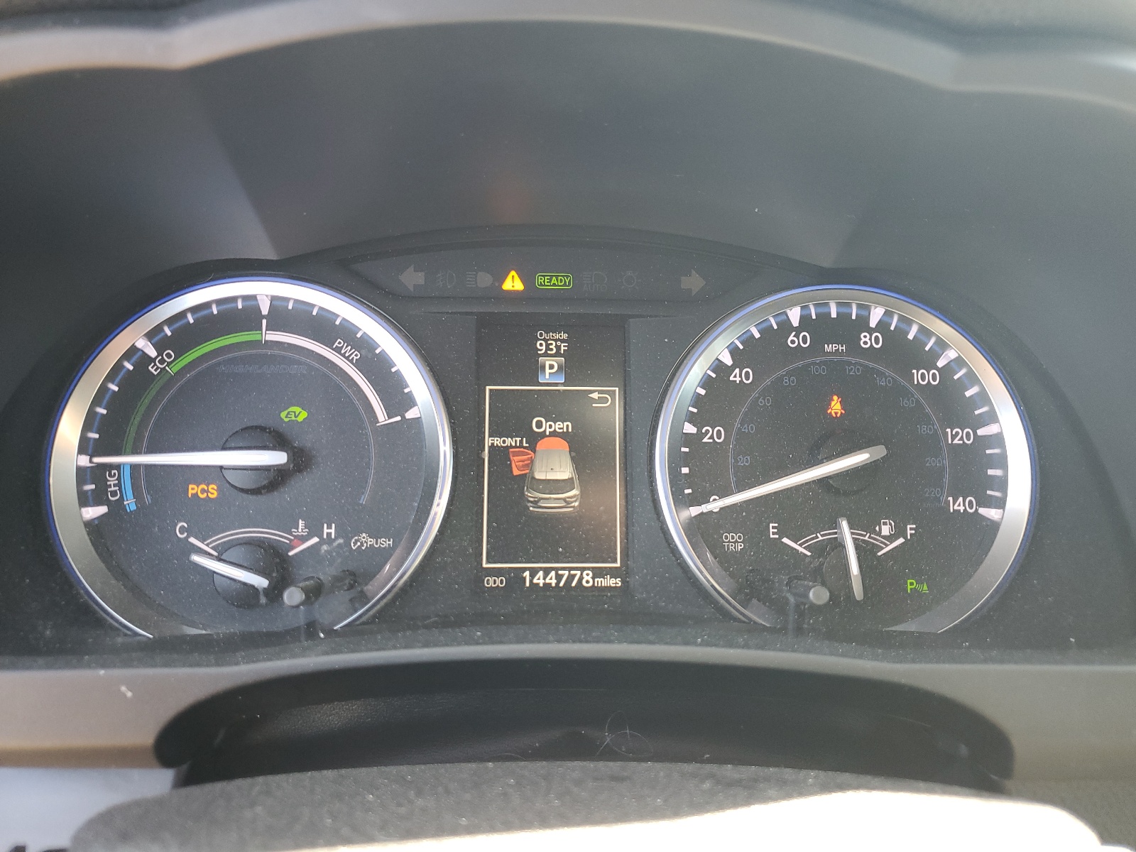 5TDDCRFH8GS015539 2016 Toyota Highlander Hybrid Limited