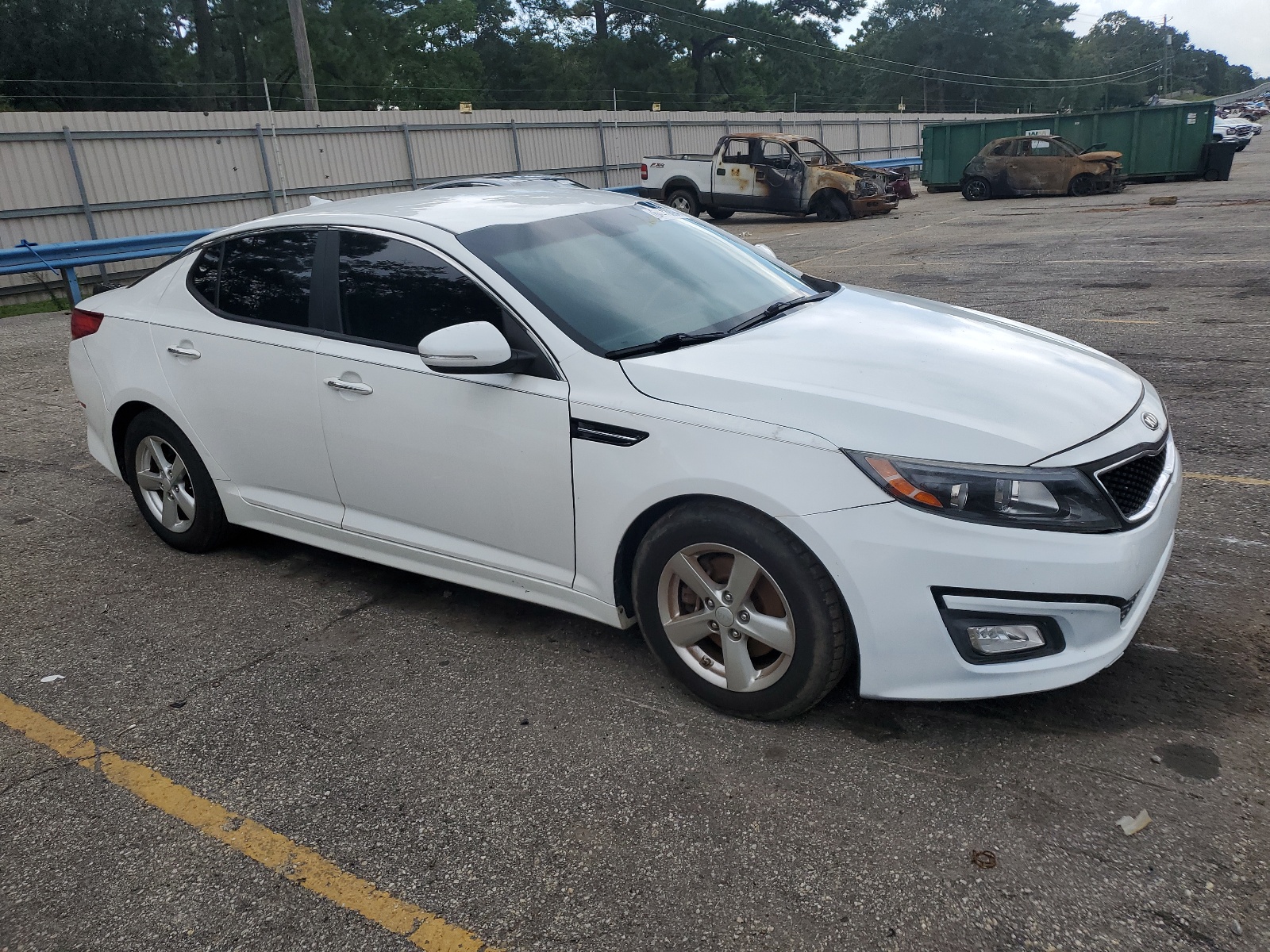 2015 Kia Optima Lx vin: KNAGM4A73F5605726