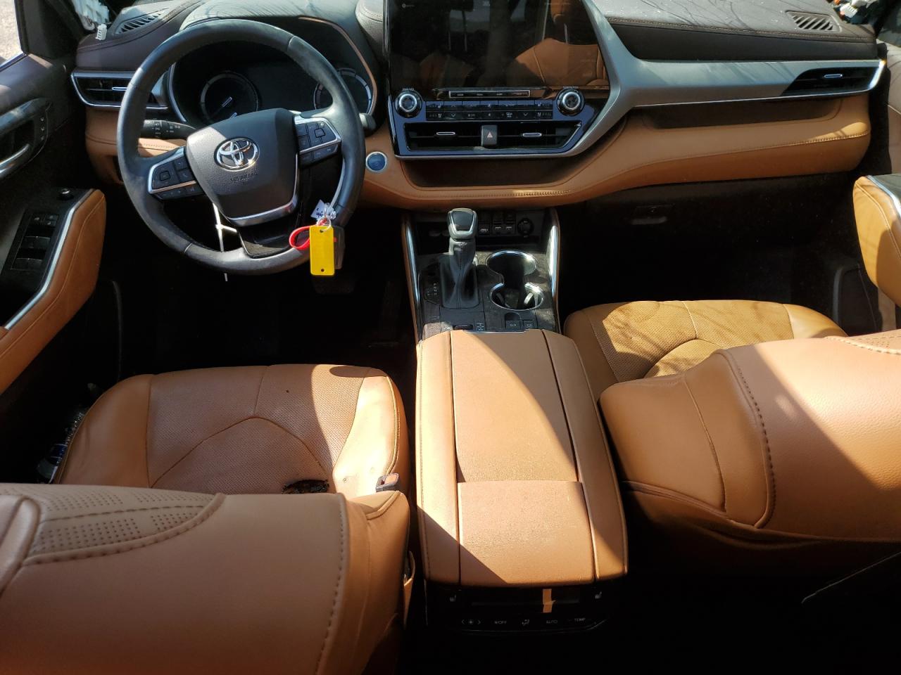 2021 Toyota Highlander Hybrid Platinum VIN: 5TDEBRCH1MS046946 Lot: 60946524