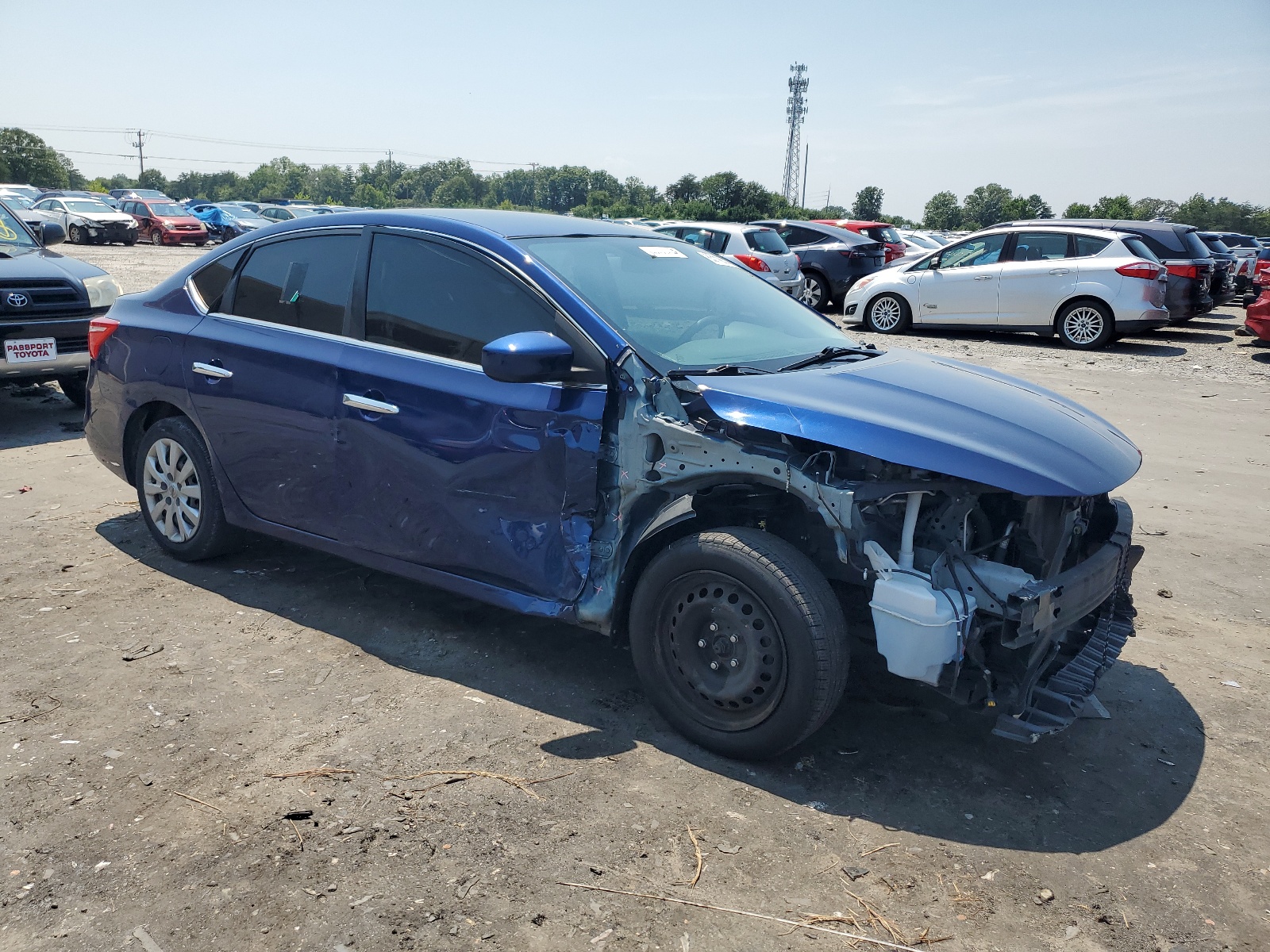 2019 Nissan Sentra S vin: 3N1AB7AP2KY350499