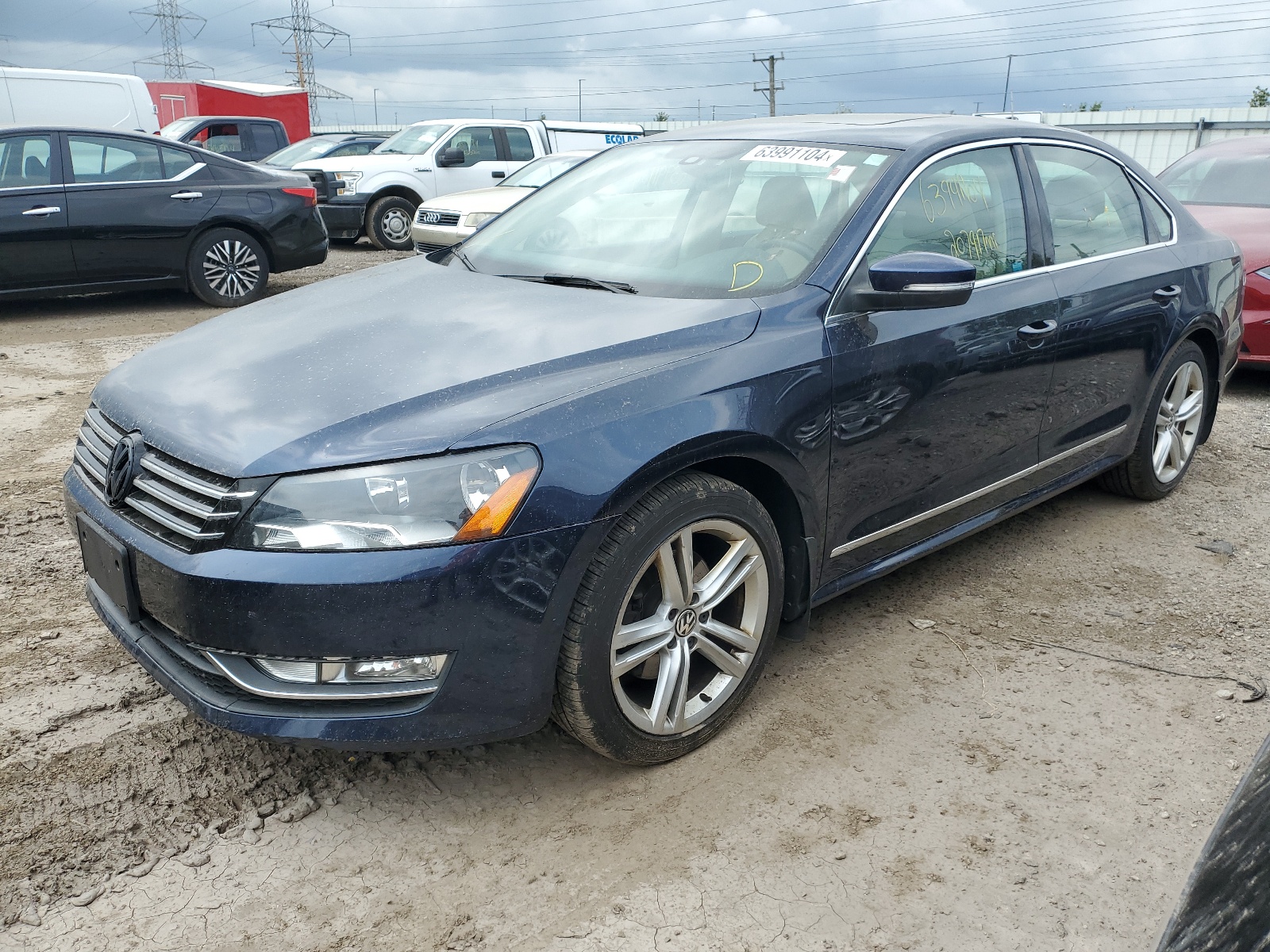 2015 Volkswagen Passat Se vin: 1VWBV7A31FC045805