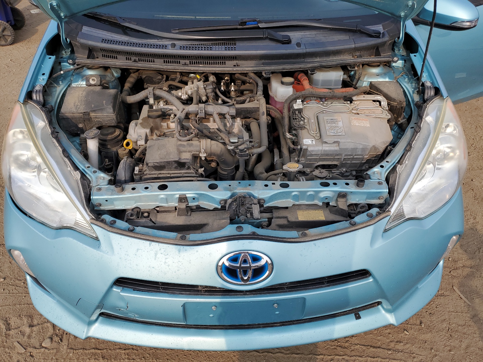 JTDKDTB32E1074057 2014 Toyota Prius C