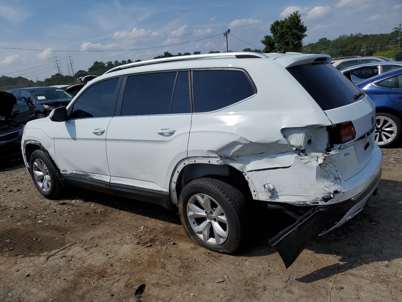 2018 Volkswagen Atlas Sel VIN: 1V2ER2CA0JC541365 Lot: 64215864