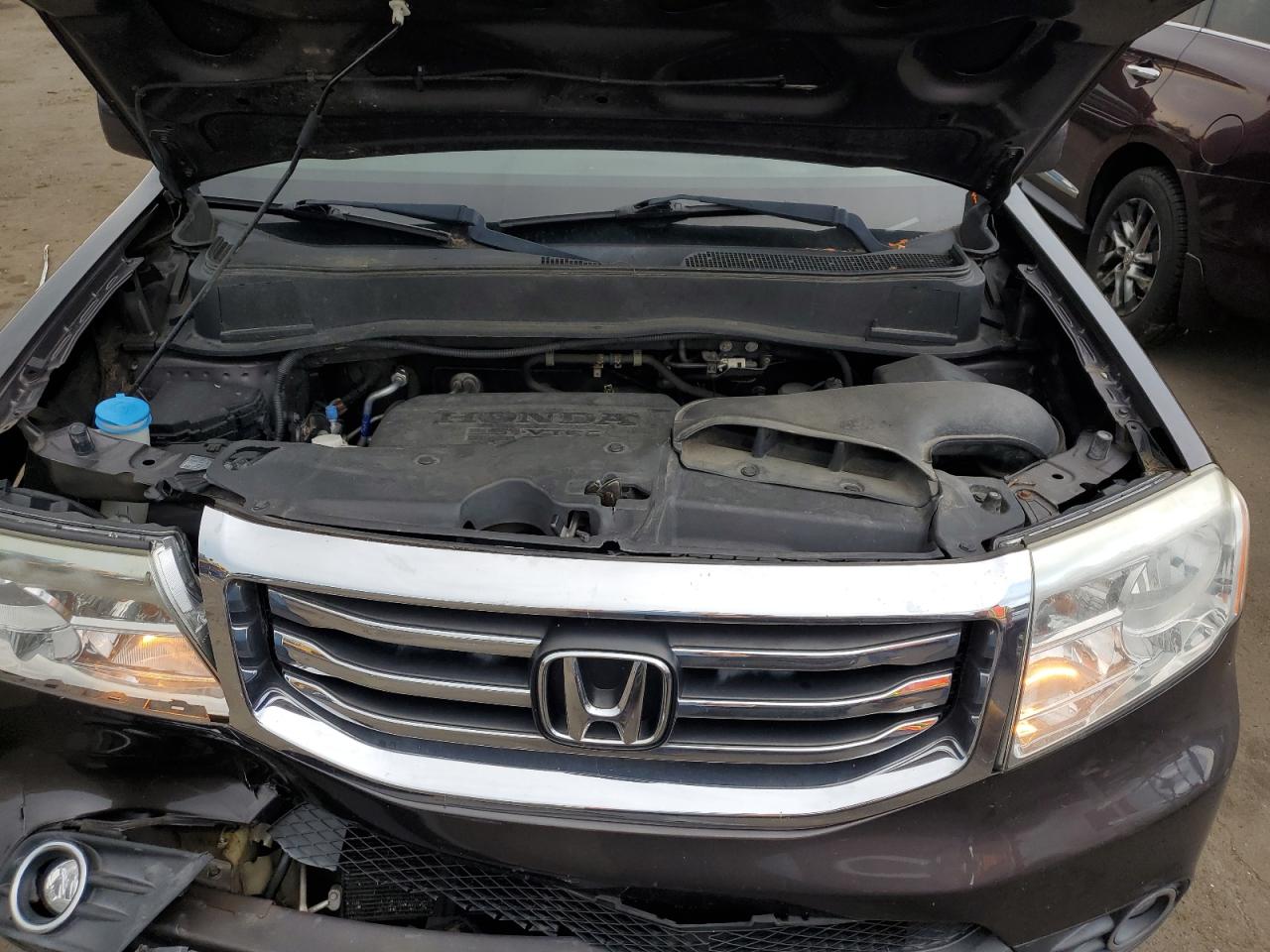 2012 Honda Pilot Exl VIN: 5FNYF4H56CB050268 Lot: 62872454