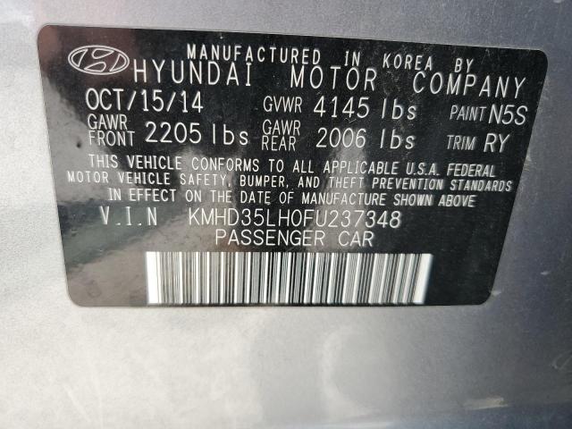 KMHD35LH0FU237348 | 2015 Hyundai elantra gt