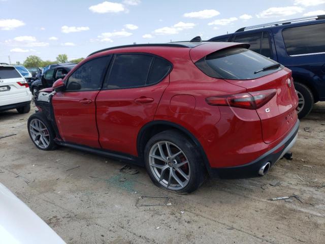  ALFA ROMEO STELVIO 2018 Червоний