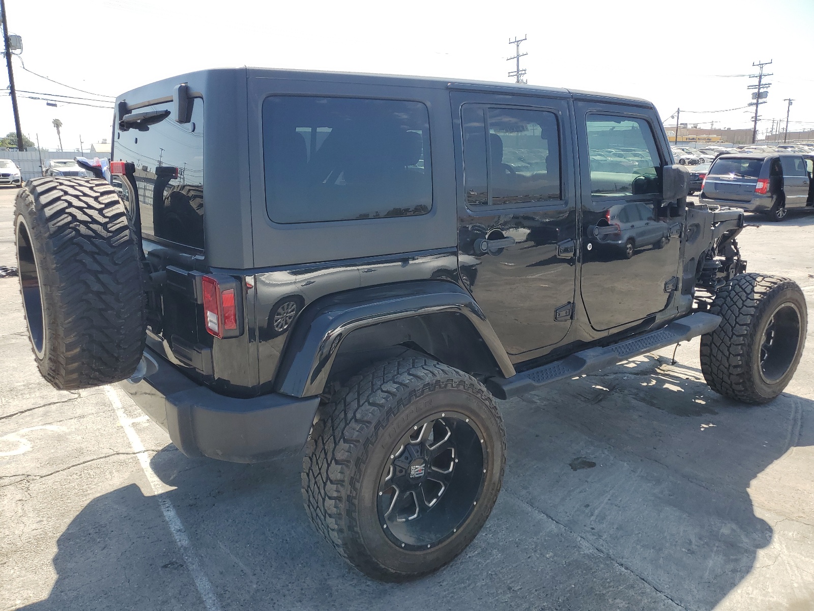 2018 Jeep Wrangler Unlimited Sahara vin: 1C4HJWEG7JL927389