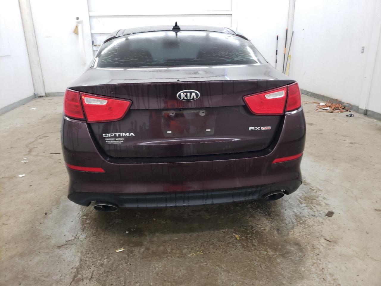 2014 Kia Optima Ex VIN: 5XXGN4A79EG331703 Lot: 62493534