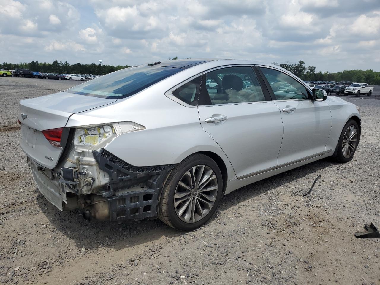 2015 Hyundai Genesis 3.8L VIN: KMHGN4JE2FU086393 Lot: 62017234