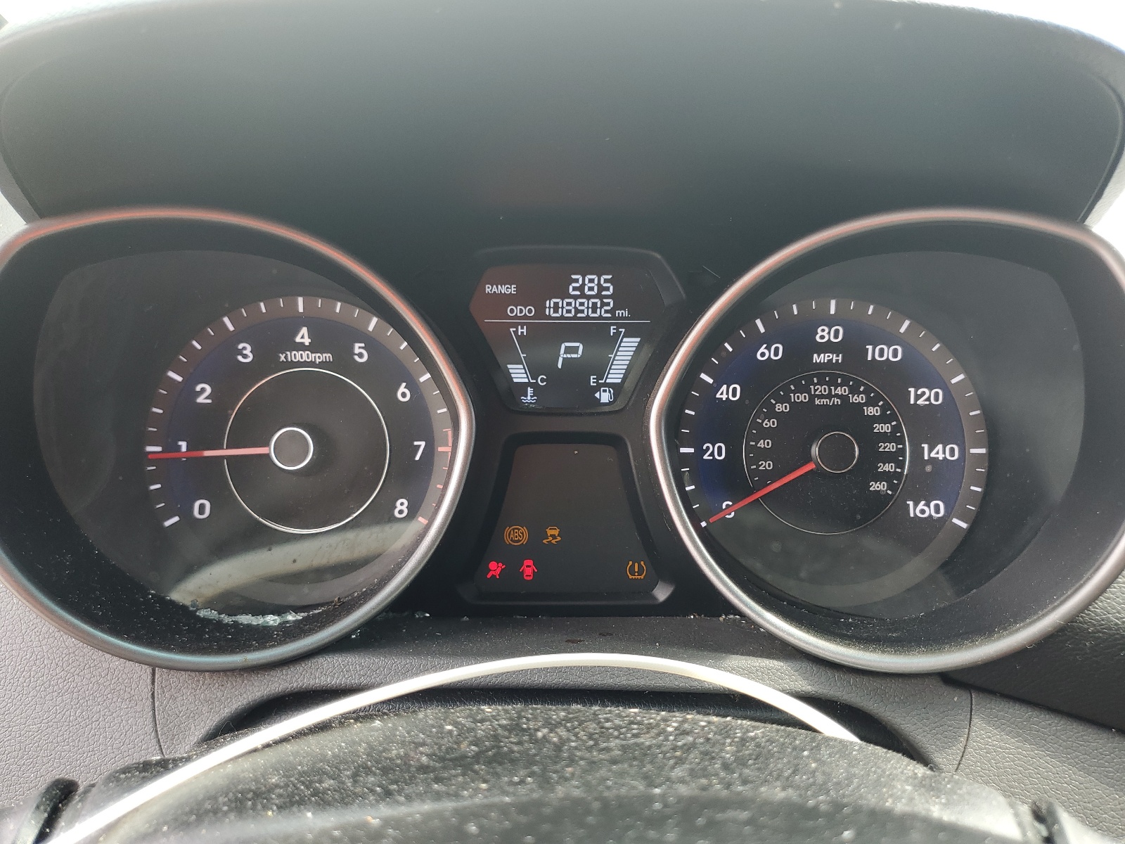 5NPDH4AE3CH102962 2012 Hyundai Elantra Gls