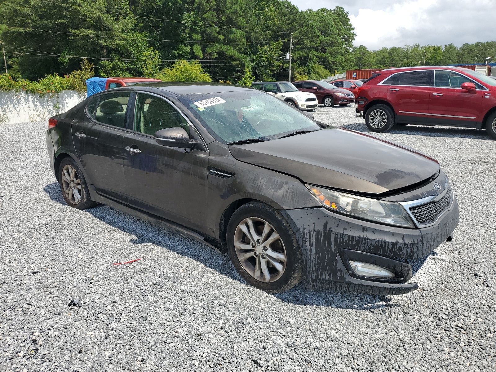 2012 Kia Optima Lx vin: 5XXGM4A7XCG039574