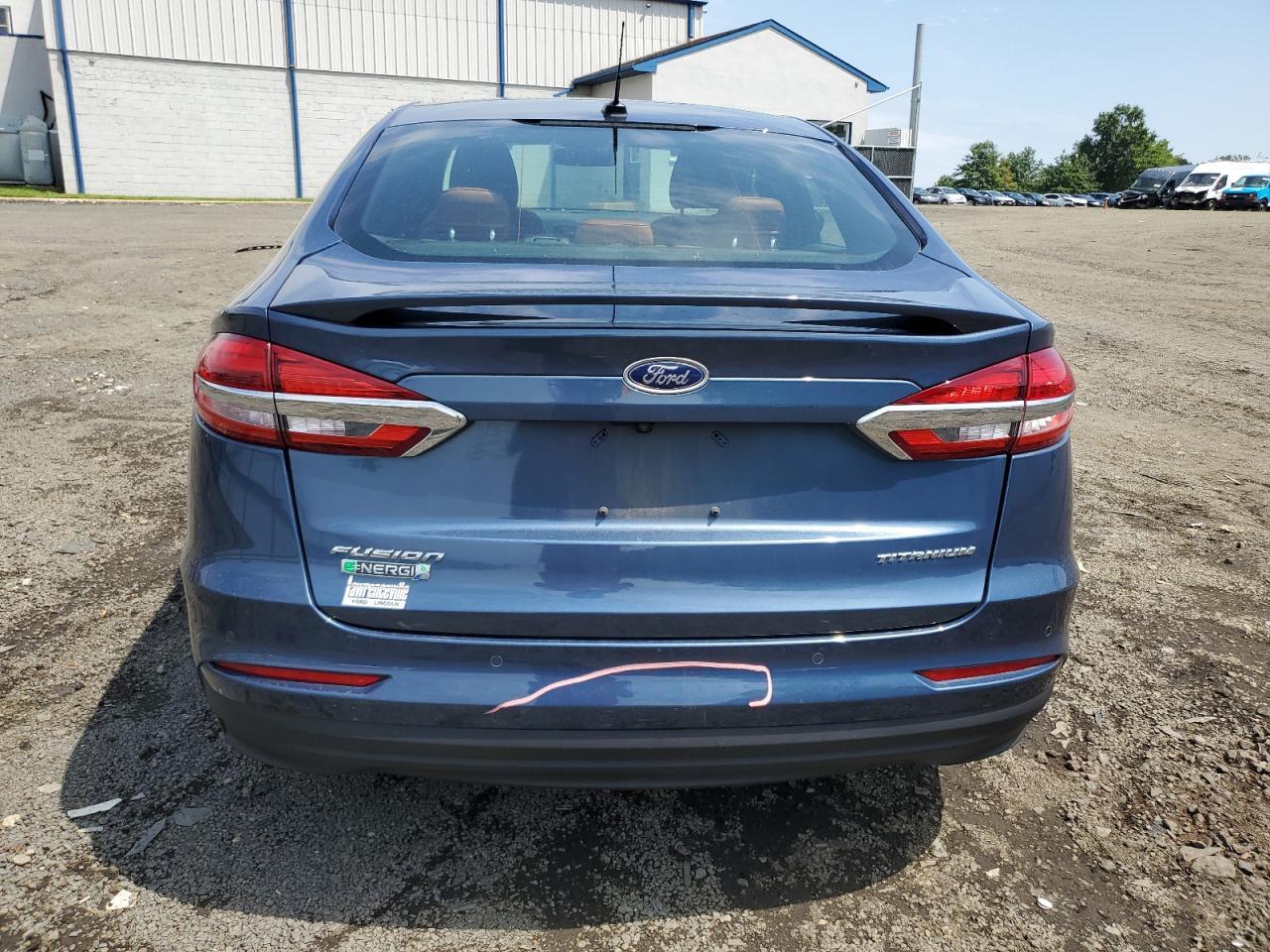 2019 Ford Fusion Titanium VIN: 3FA6P0SU0KR156800 Lot: 63051214
