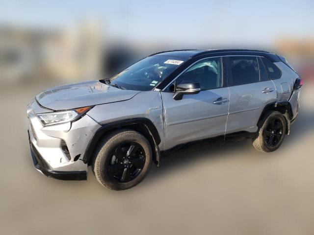  TOYOTA RAV4 2021 Сріблястий