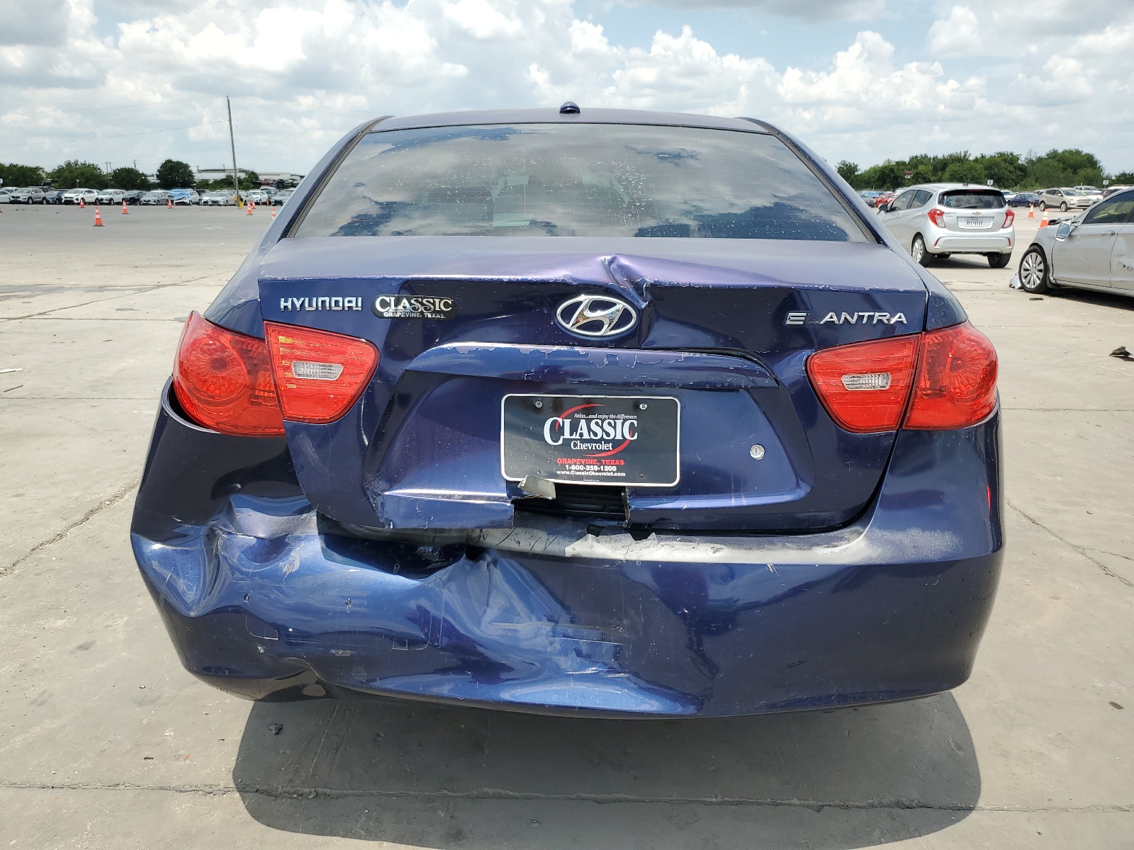 KMHDU46D27U128603 2007 Hyundai Elantra Gls