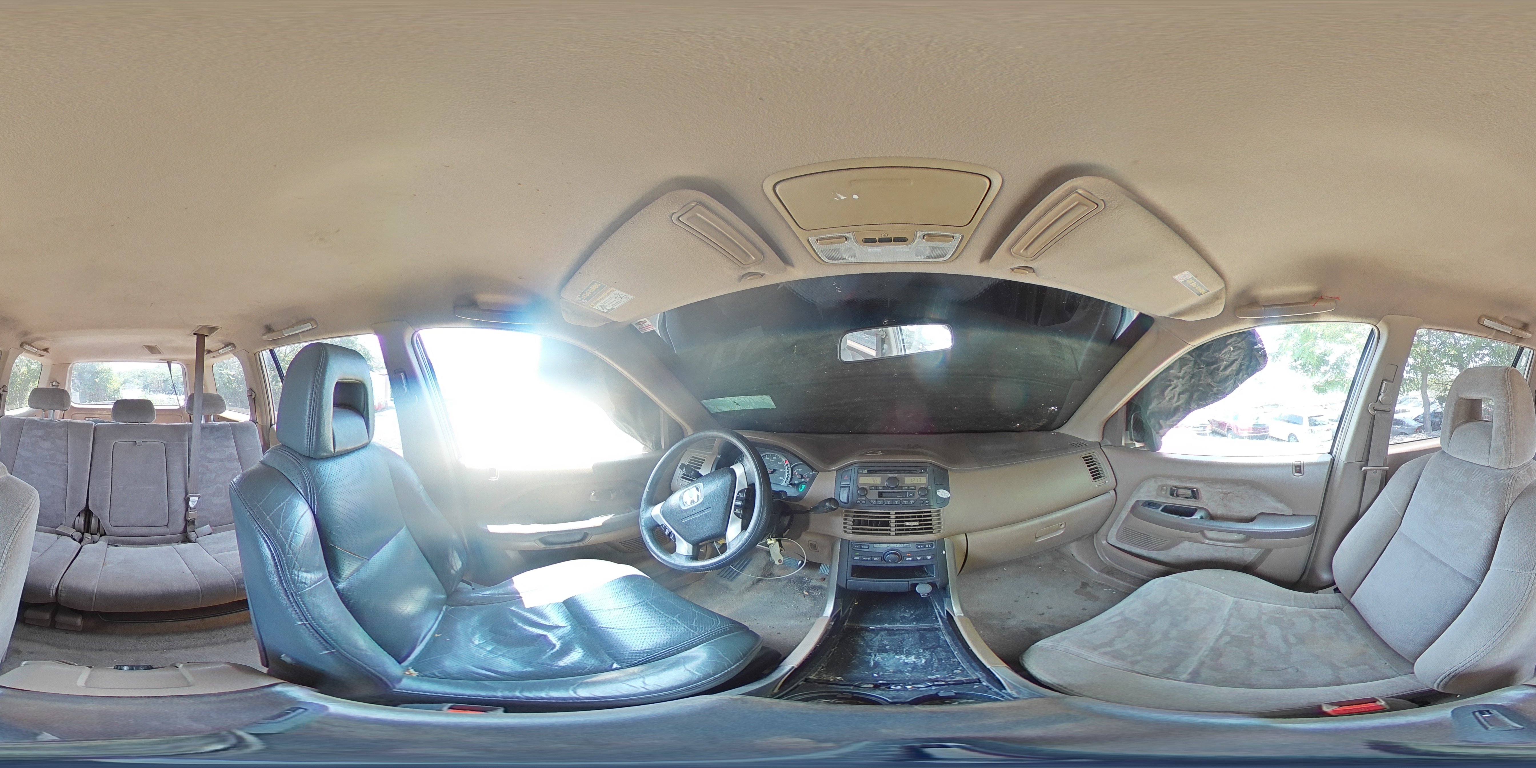 2004 Honda Pilot Ex VIN: 2HKYF184X4H586892 Lot: 64046234