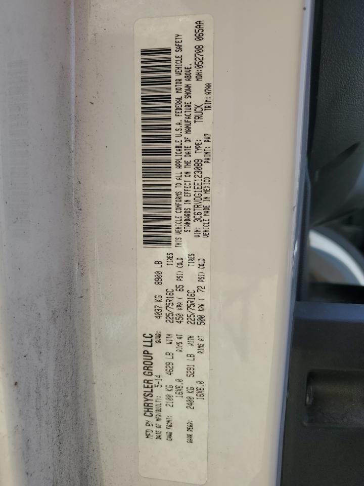 3C6TRVDG1EE123089 2014 Ram Promaster 2500 2500 High