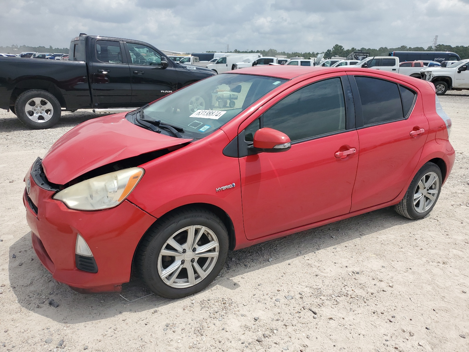 2013 Toyota Prius C vin: JTDKDTB32D1550449