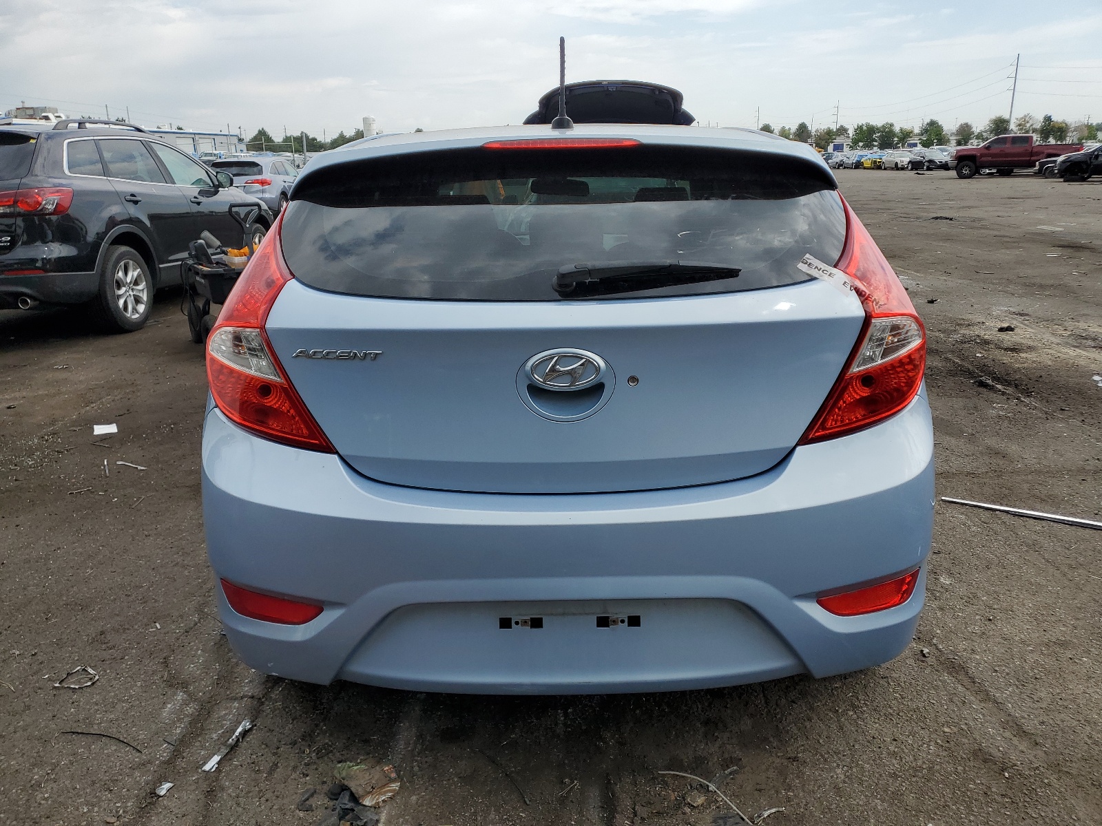 KMHCU5AE6EU153681 2014 Hyundai Accent Gls