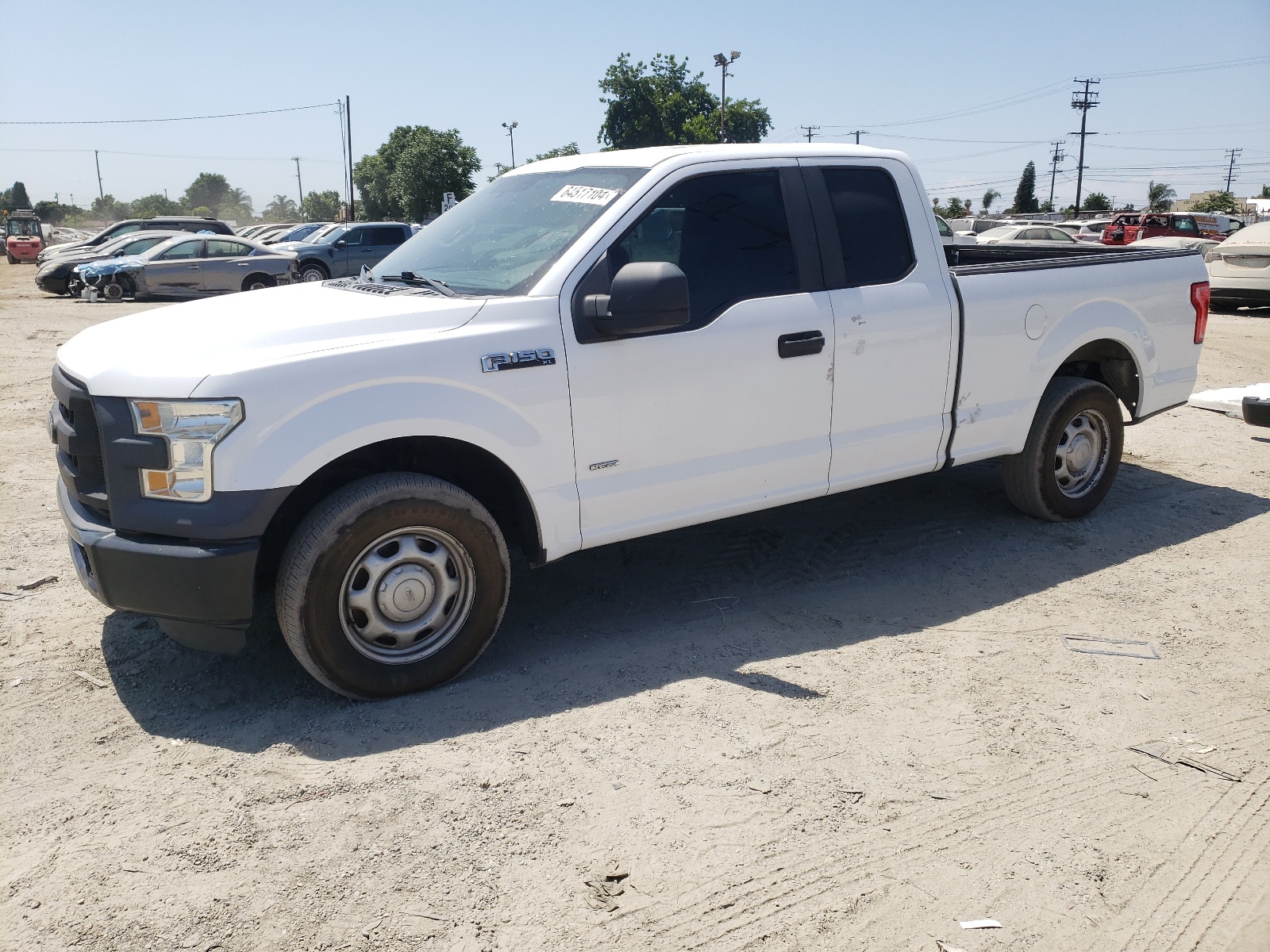 2015 Ford F150 Super Cab vin: 1FTEX1CP1FKD44997