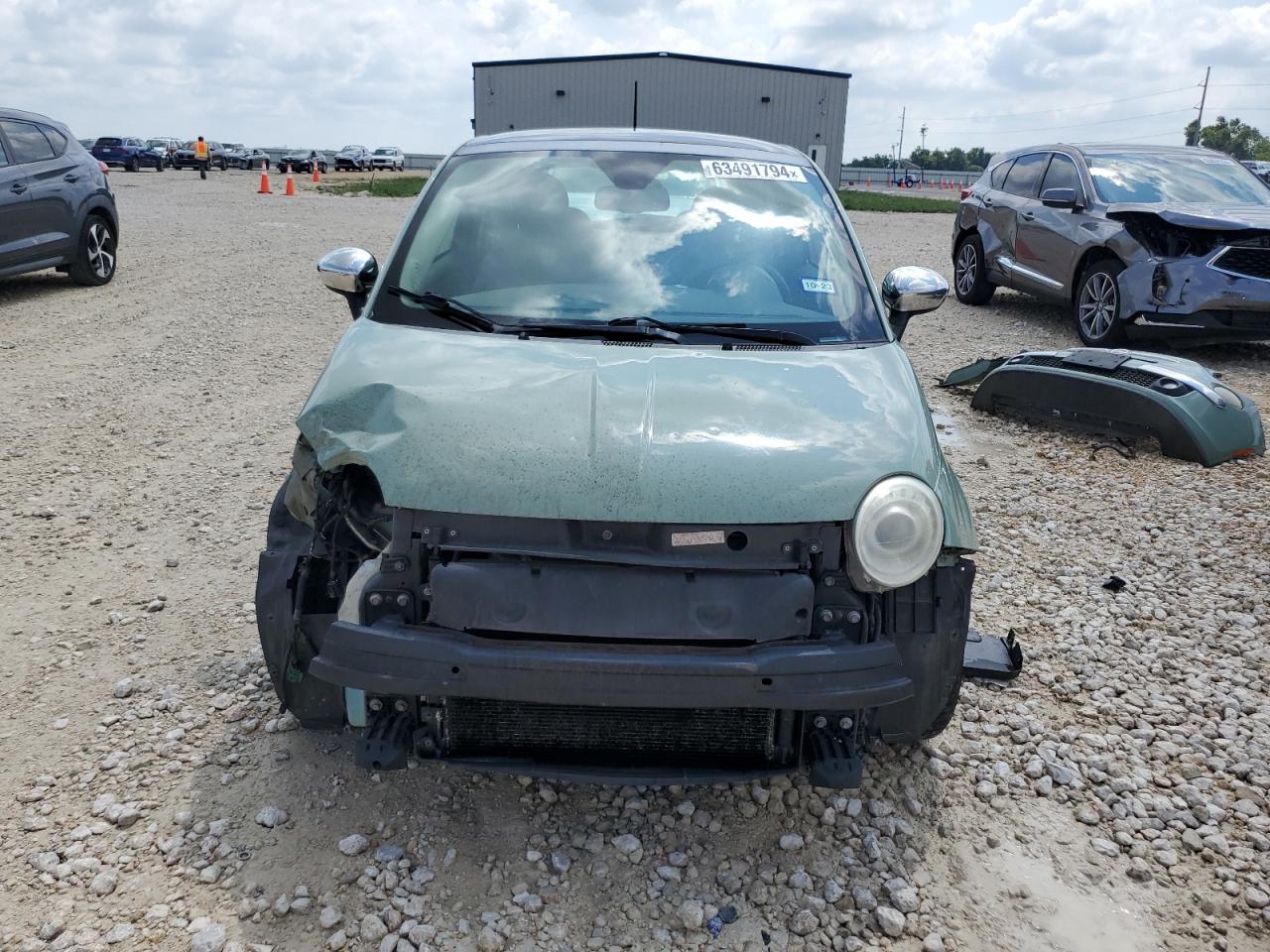 2012 Fiat 500 Lounge VIN: 3C3CFFCR4CT153047 Lot: 63491794