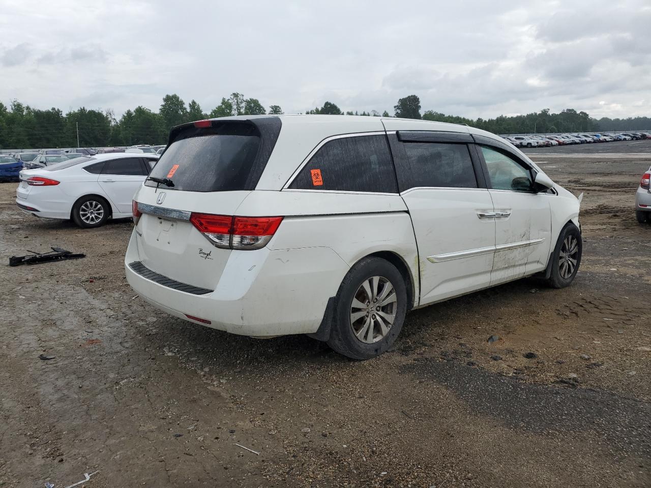 2015 Honda Odyssey Exl VIN: 5FNRL5H67FB088673 Lot: 64100684