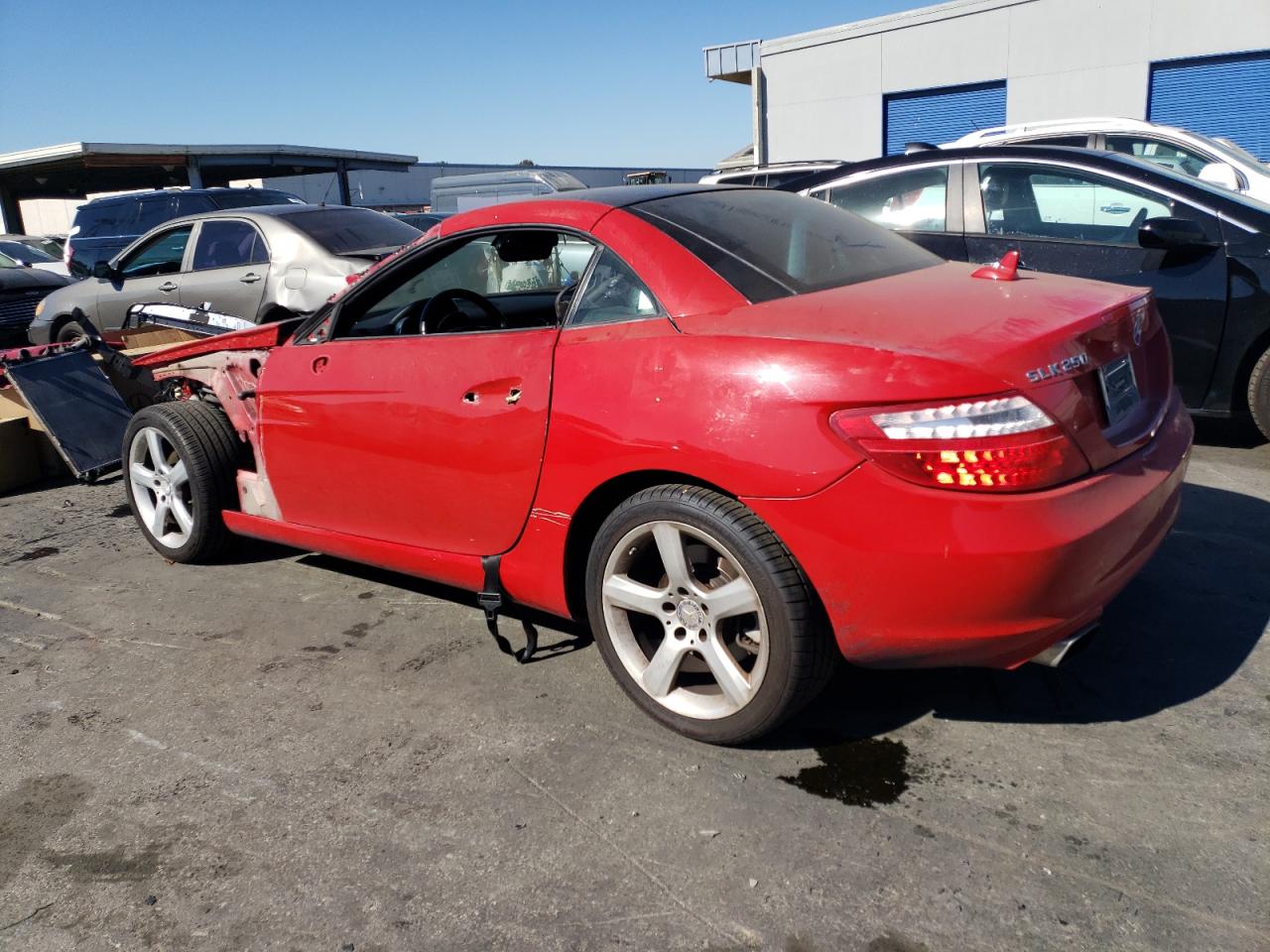 2015 Mercedes-Benz Slk 250 VIN: WDDPK4HA2FF098778 Lot: 64664424