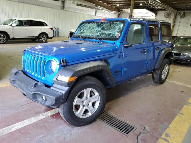  JEEP WRANGLER 2021 Синий