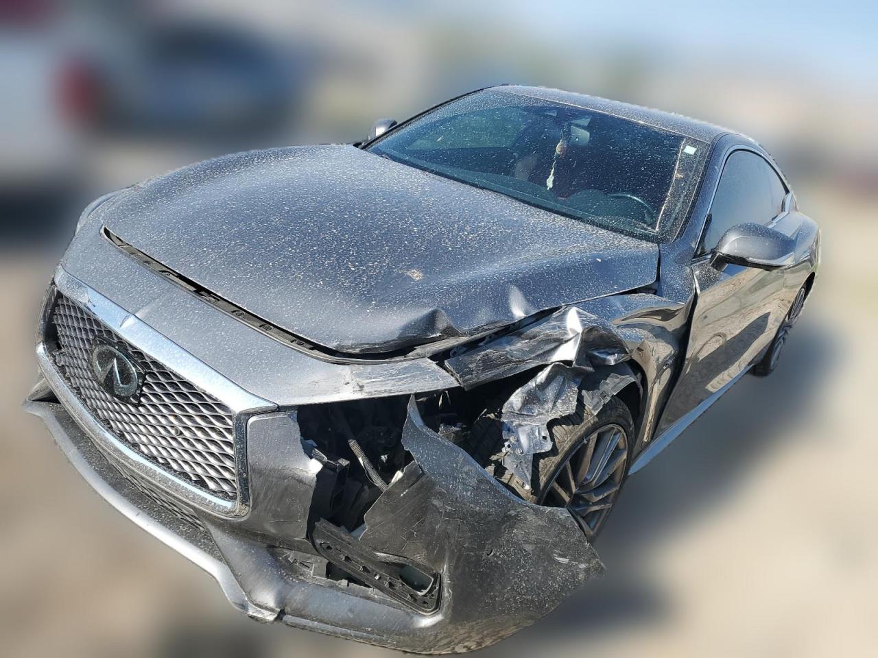 2017 Infiniti Q60 Red Sport 400 VIN: JN1FV7EL1HM700110 Lot: 64705114