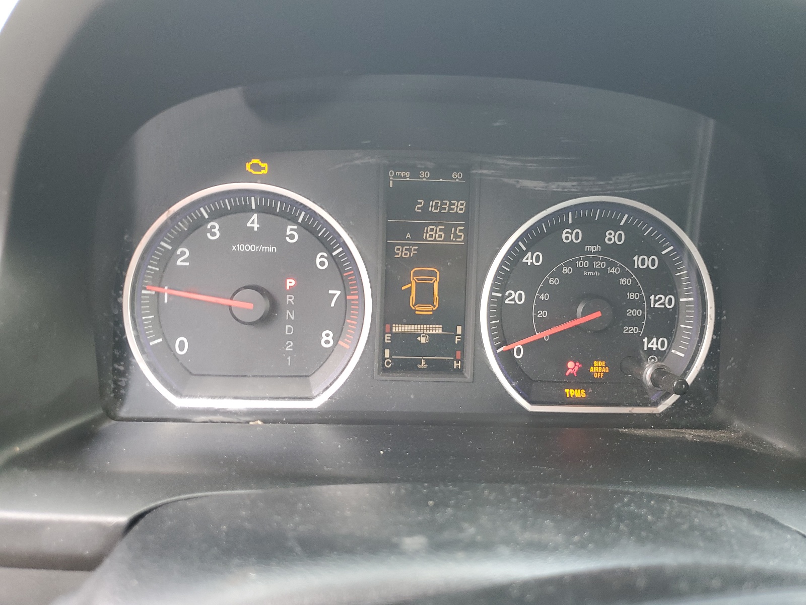 5J6RE48738L045424 2008 Honda Cr-V Exl