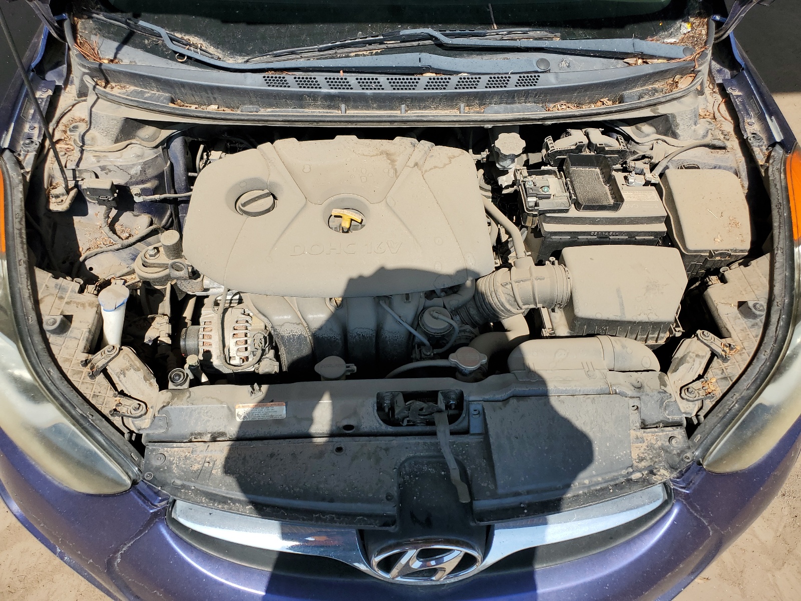 5NPDH4AE4BH032726 2011 Hyundai Elantra Gls