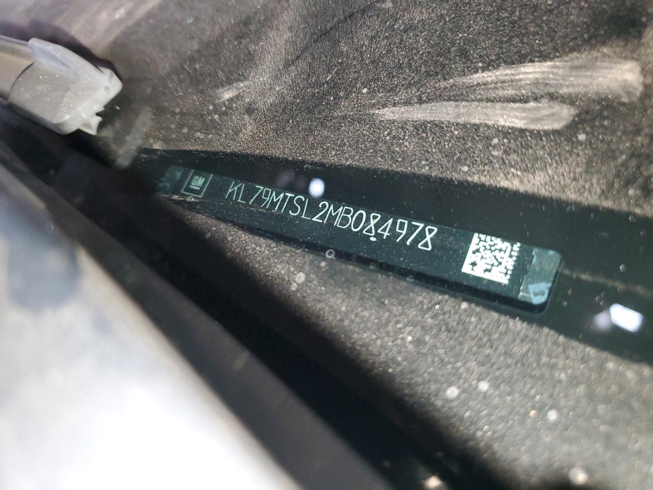 2021 Chevrolet Trailblazer Rs VIN: KL79MTSL2MB084978 Lot: 65590664