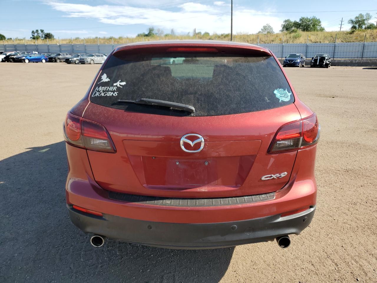 2013 Mazda Cx-9 Touring VIN: JM3TB2CV6D0410549 Lot: 61868104