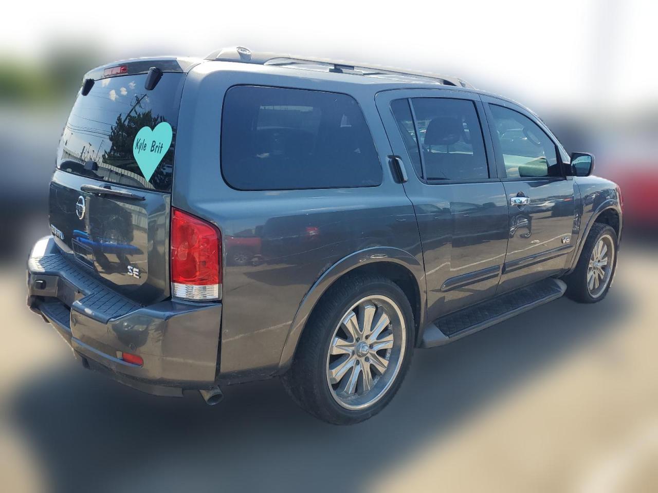 2008 Nissan Armada Se VIN: 5N1AA08C58N618232 Lot: 63627324