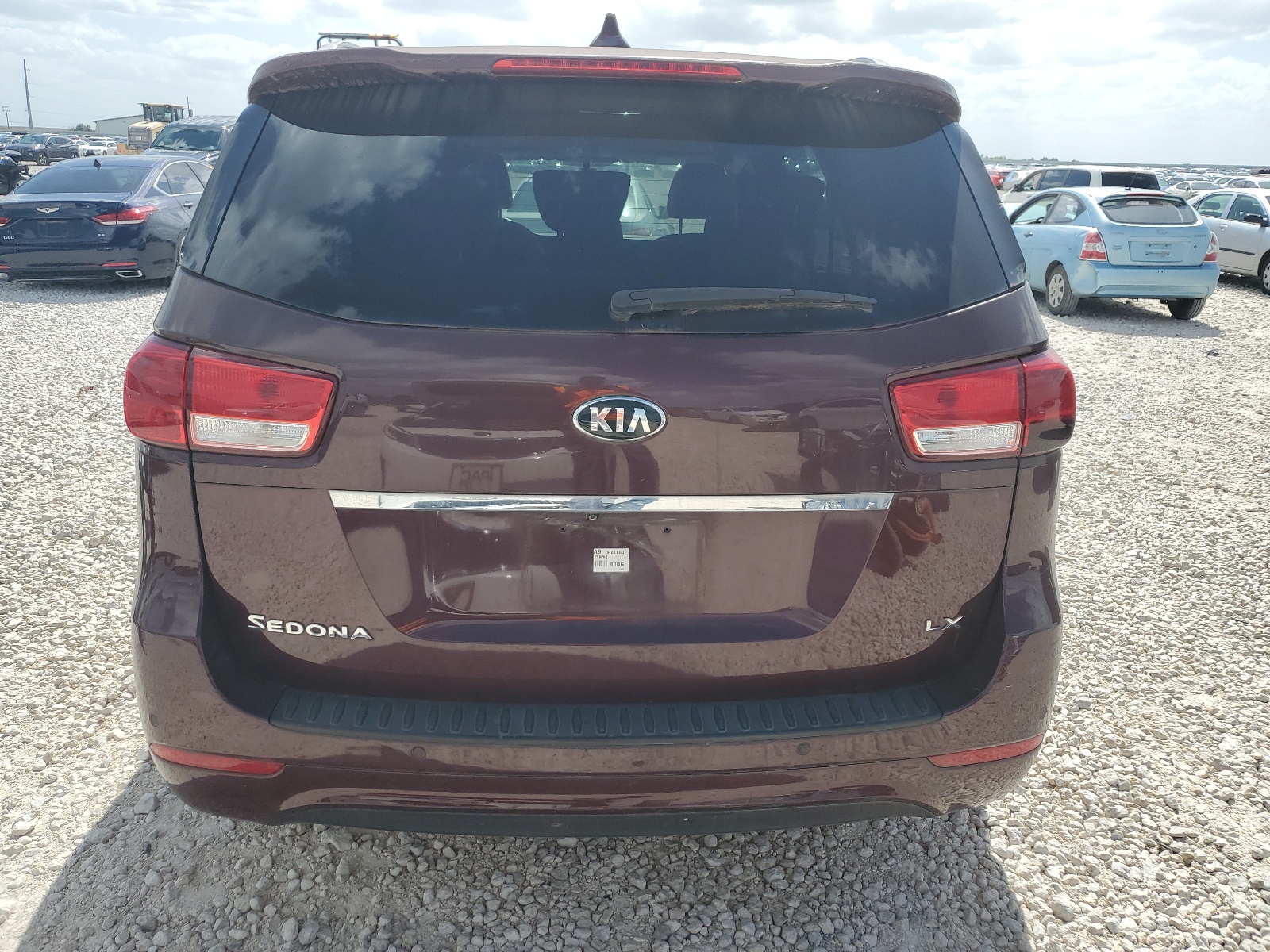 2015 Kia Sedona Lx vin: KNDMB5C15F6027567