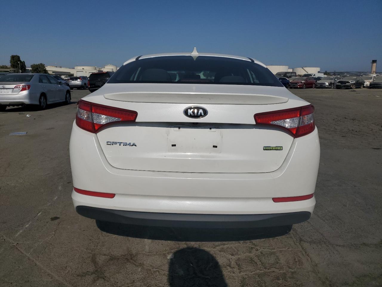 2012 Kia Optima Hybrid VIN: KNAGM4AD7C5036042 Lot: 63080594