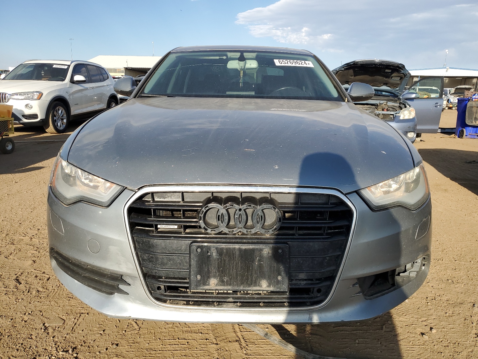 2012 Audi A6 Premium vin: WAUFGAFC6CN153046