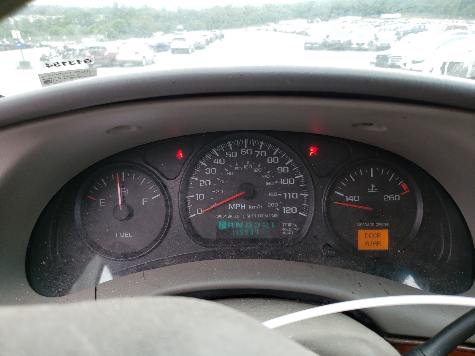 2G1WF52E439183842 2003 Chevrolet Impala