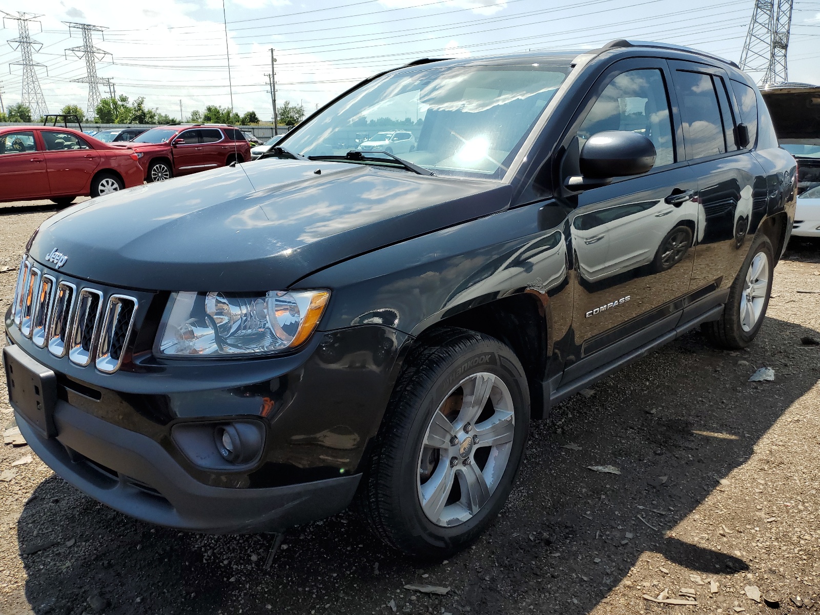 2012 Jeep Compass Sport vin: 1C4NJCBA7CD623445