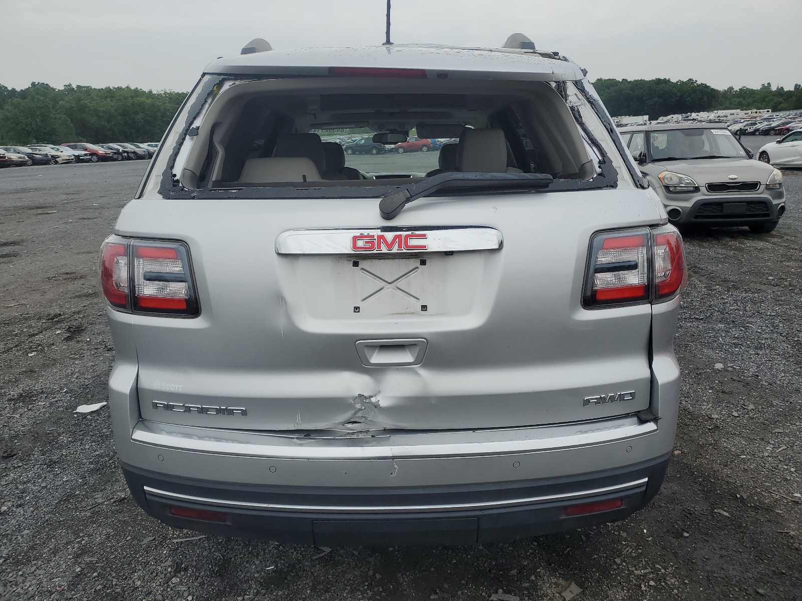 1GKKVRKD6FJ263616 2015 GMC Acadia Slt-1