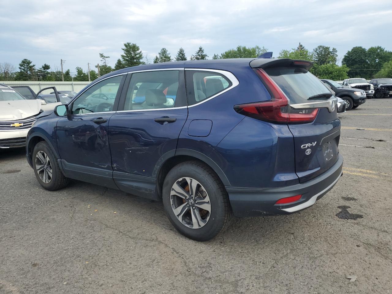 2020 Honda Cr-V Lx VIN: 2HKRW2H27LH624523 Lot: 63615374