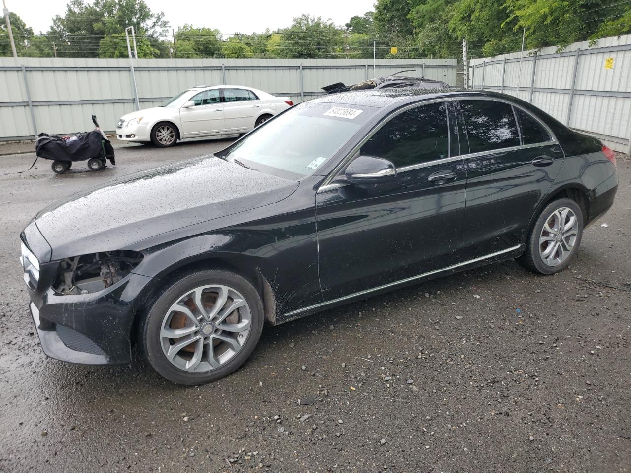 VIN 55SWF4KB4FU000669 2015 MERCEDES-BENZ C-CLASS no.1