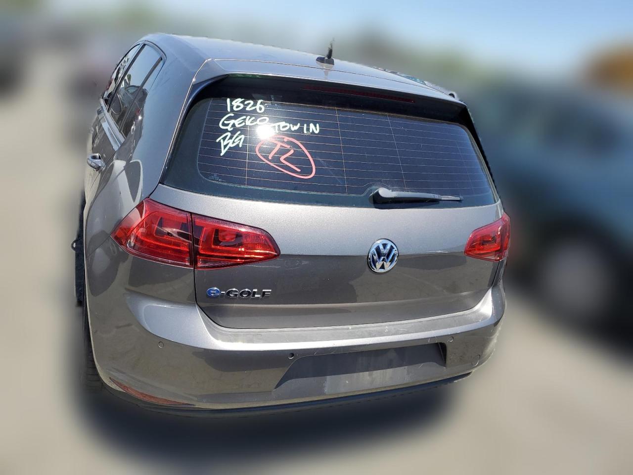 2015 Volkswagen E-Golf Limited VIN: WVWKP7AU3FW905112 Lot: 61684284