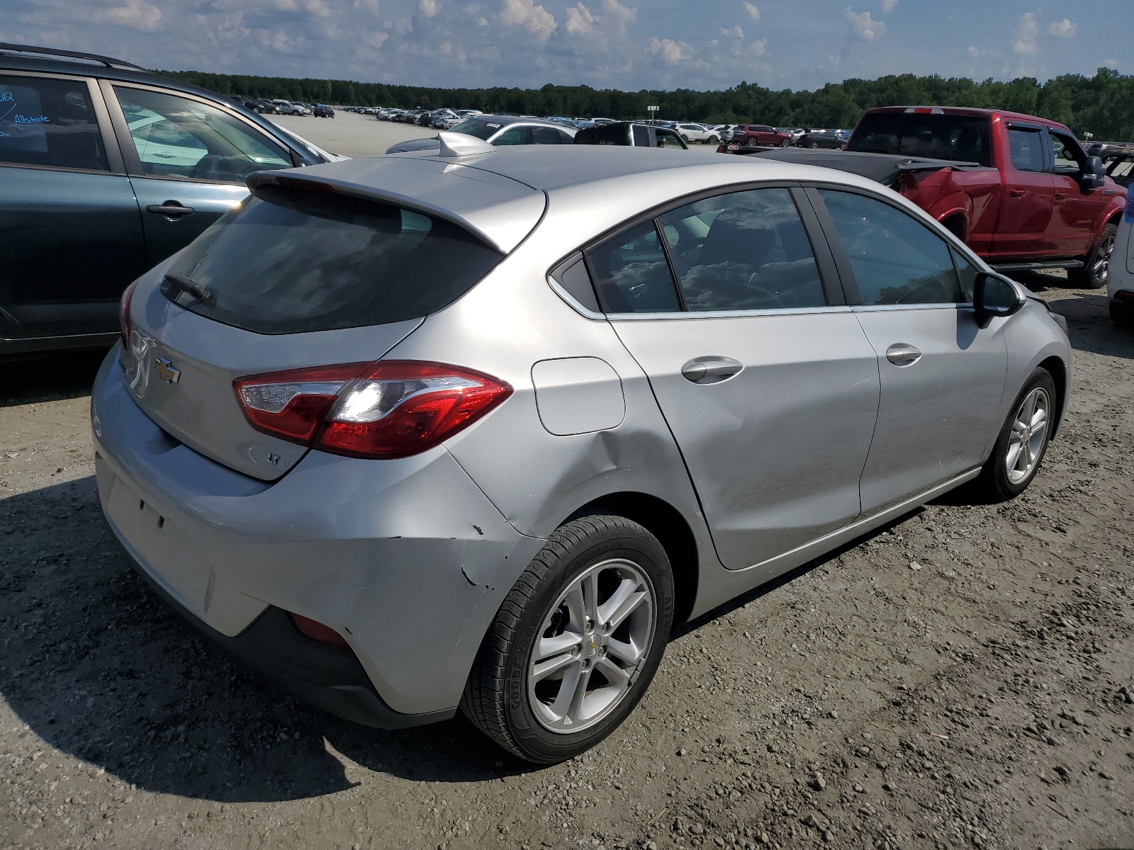 2017 Chevrolet Cruze Lt vin: 3G1BE6SM8HS540982