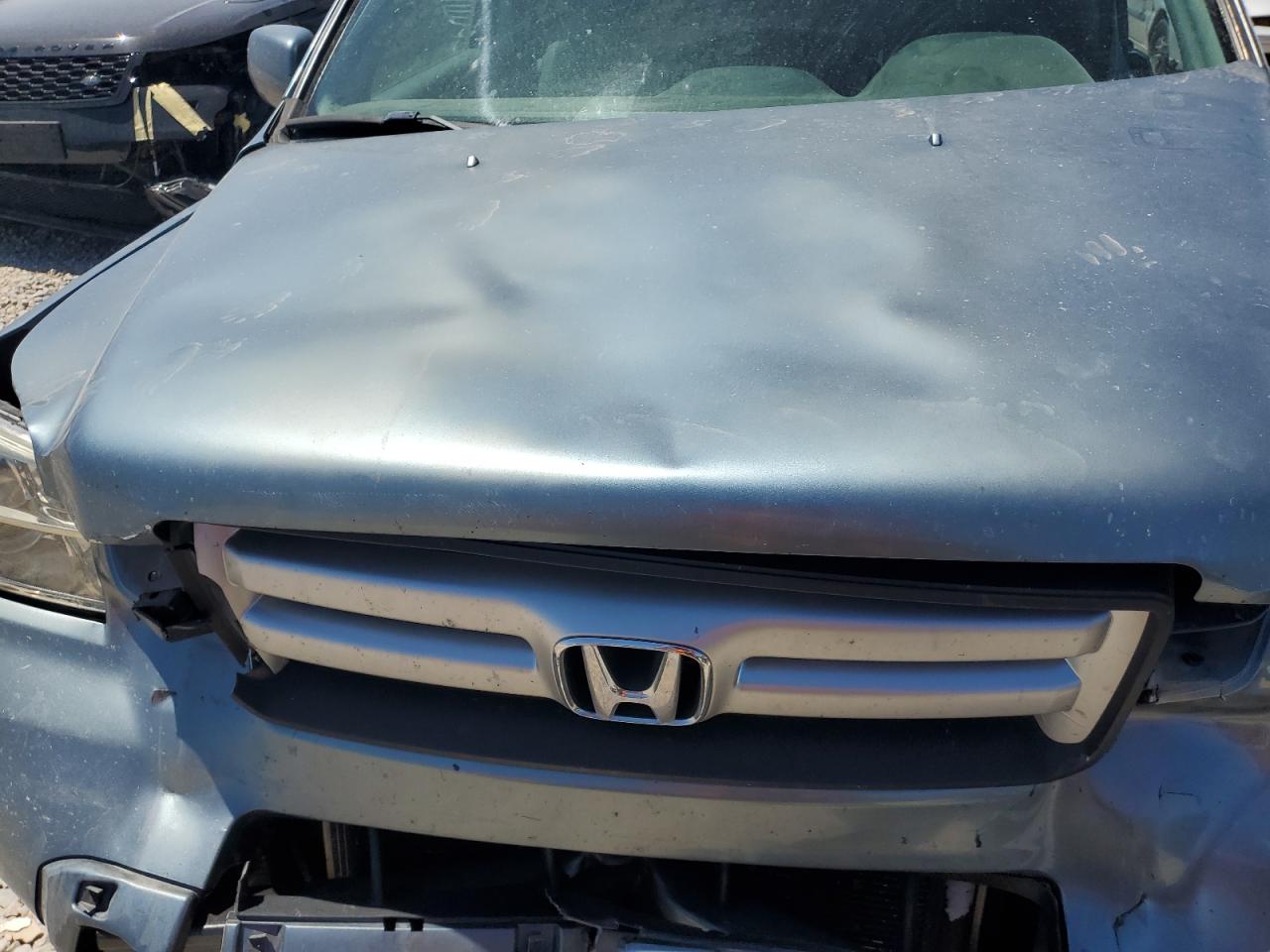 2006 Honda Pilot Ex VIN: 2HKYF18626H519465 Lot: 62052154