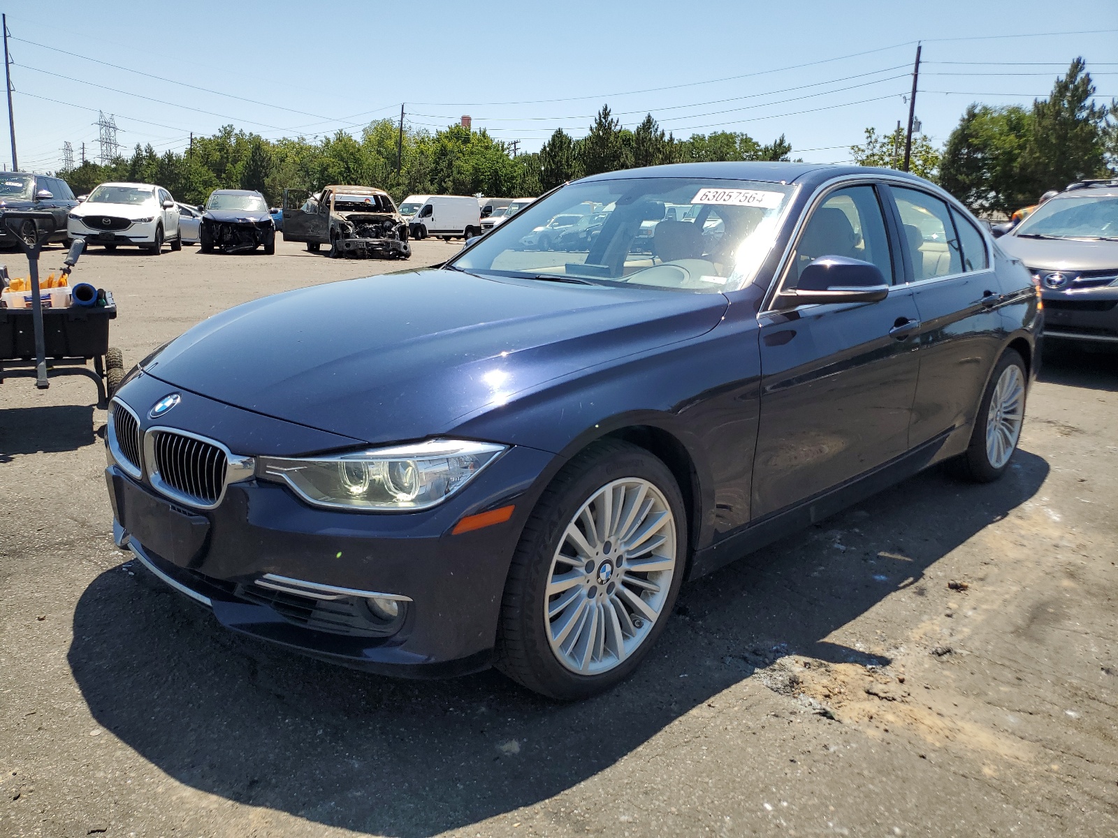 2012 BMW 328 I vin: WBA3A5C56CFJ88942