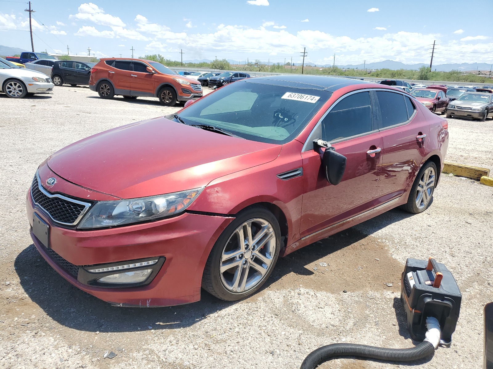 2013 Kia Optima Sx vin: 5XXGR4A63DG121656