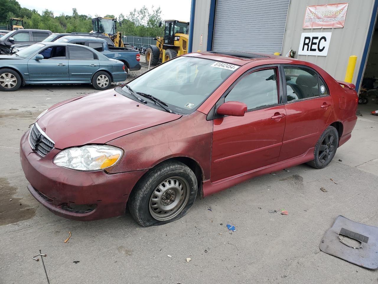 2008 Toyota Corolla Ce VIN: 2T1BR32E28C903499 Lot: 61842454