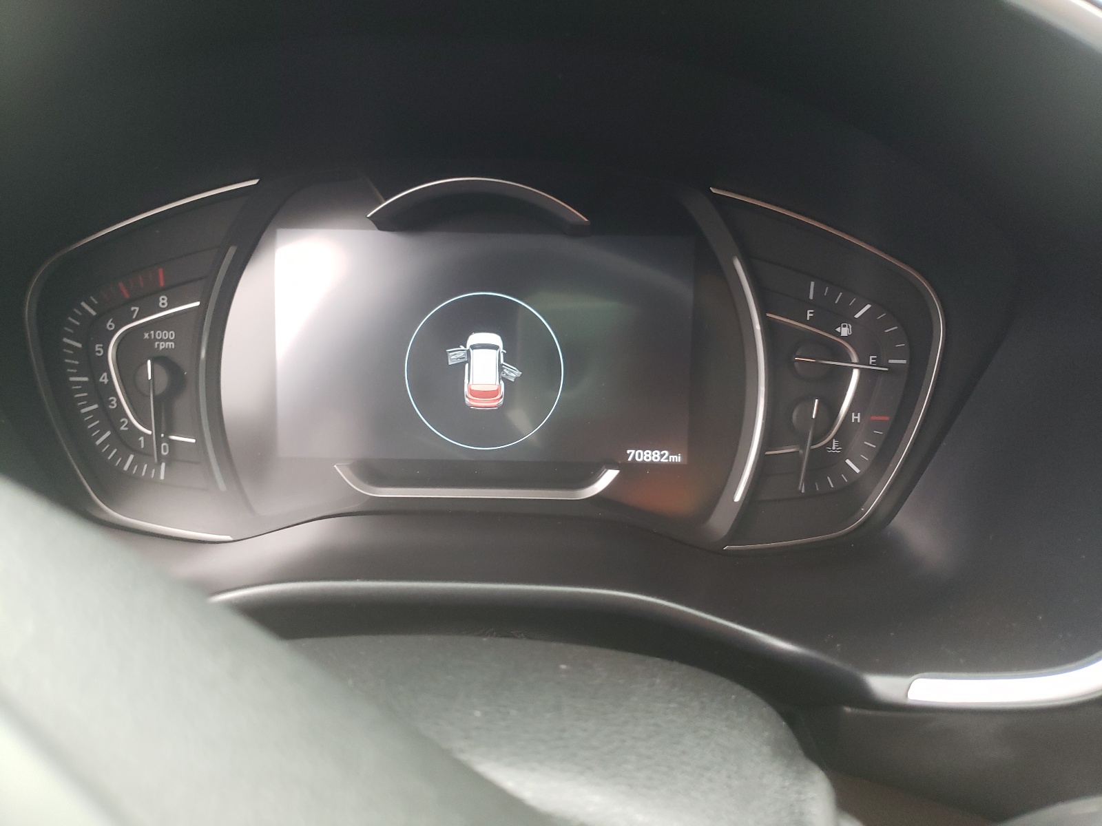 5NMS3CAD5LH279758 2020 Hyundai Santa Fe Sel