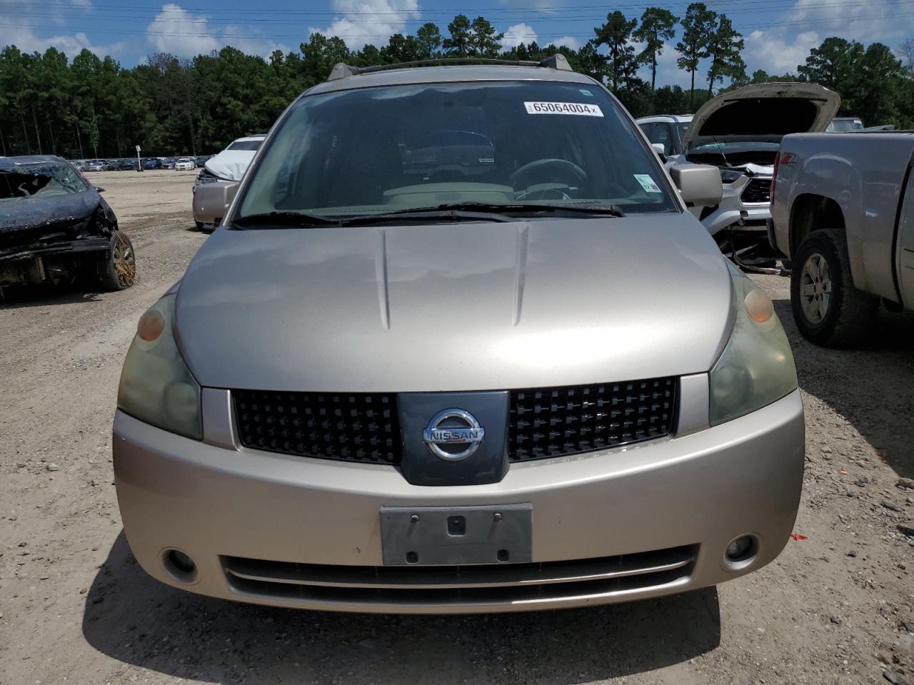 2006 Nissan Quest S VIN: 5N1BV28U86N128121 Lot: 65064004